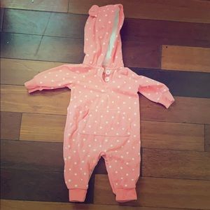 Super cute fleece onesie